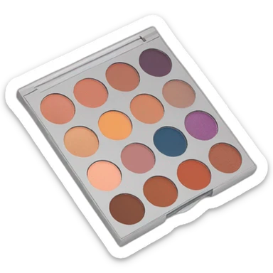 eyeshadow pallette sticker