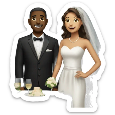 Wedding reception  sticker