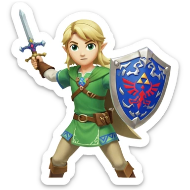Zelda Skyward Sword sticker