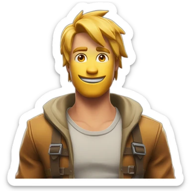 Jonesy complètement étonné de Fortnite sticker