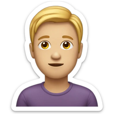 Person with mental disability sticker