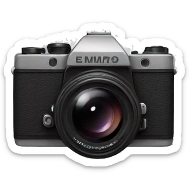 digital camera sticker