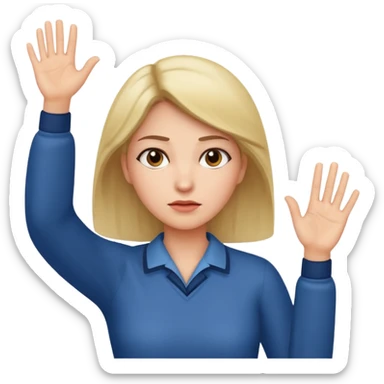 Uno diciendo ella jura sticker