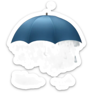 rain weather sticker