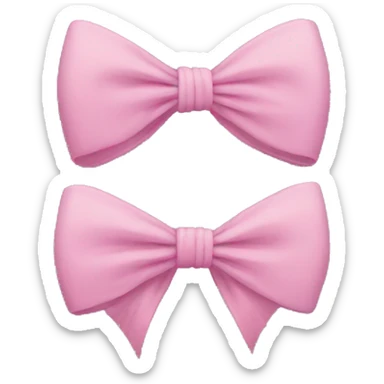 Bow sticker