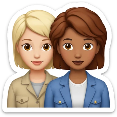 four lesbians sticker