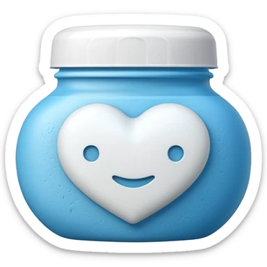 create an apple style emoji of Vicks vaporub sticker