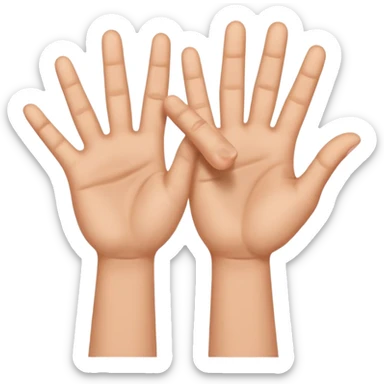 El hareketleri sticker