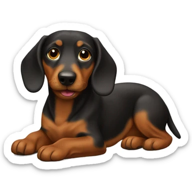 Dachaund sticker