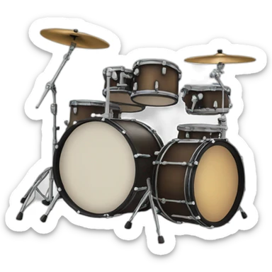 Drums sticker