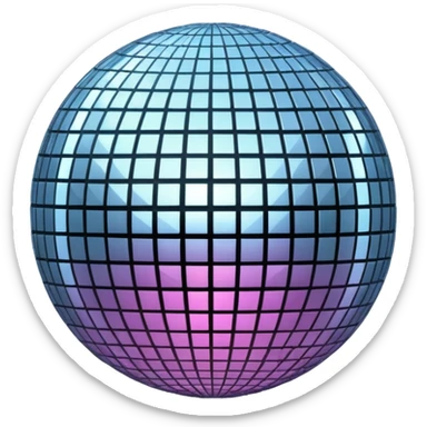 disco ball sticker