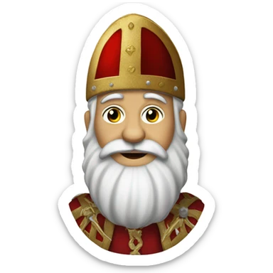 Sint nicolas sticker
