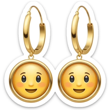 Earring Hoops sticker