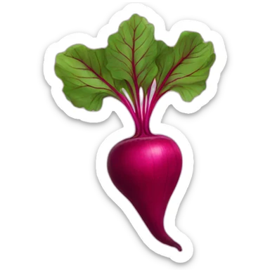 beetroot kawaii sticker