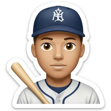Aaron Judge baseball player  sticker