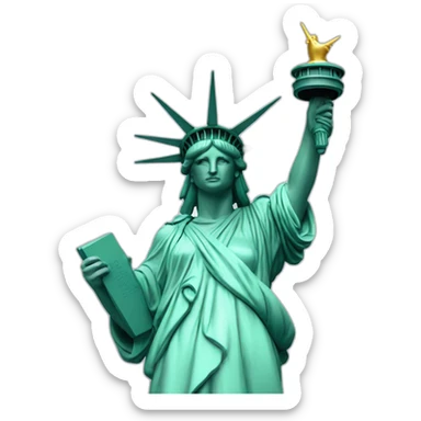 the statue of liberty sticker