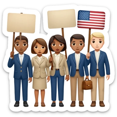 Civil Rights Movement (USA) sticker