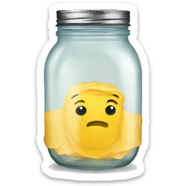 Mason jar sticker