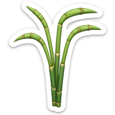 Sugarcane emoji sticker