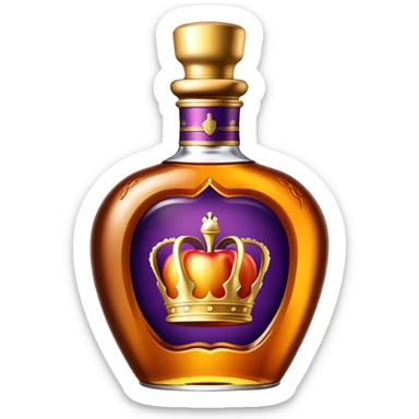 Crown Royal Golden Apple sticker