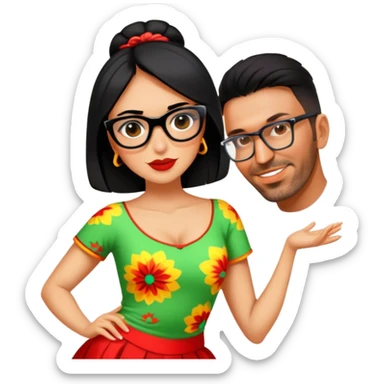 Salsa Dancer sticker