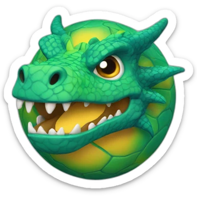 Esfera del dragón sticker