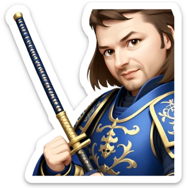 Samurai Strategist sticker