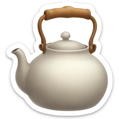 tea pot sticker