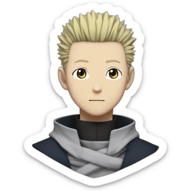 Gojo satoru jujutsu kaisen sticker