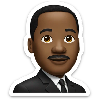Martin Luther king jr sticker
