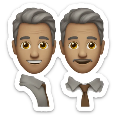 man scratcheshead sticker