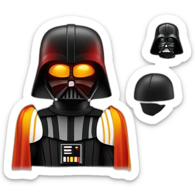Darth Vader wears Galatasaray jersey sticker