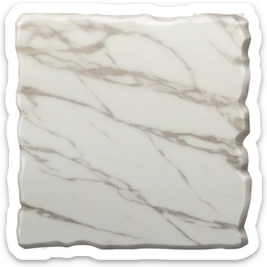 Marble slab front side sticker