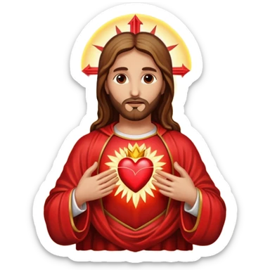 Sacred heart of Jesus  sticker