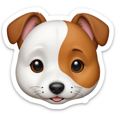 jack-russell-looking behind playfully sticker