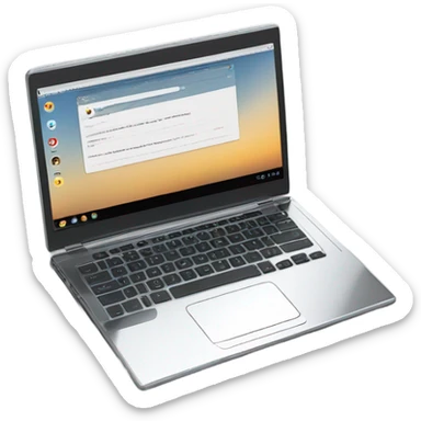 chrome notebook sticker