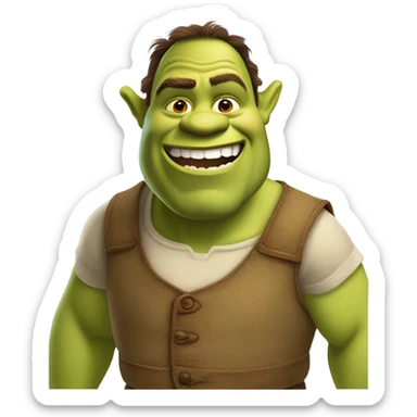 shrek shrek shrek sticker