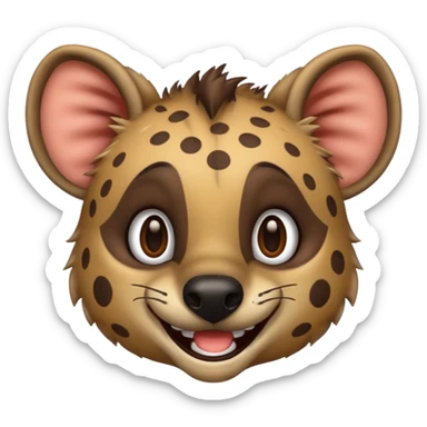 hyena emoji sticker