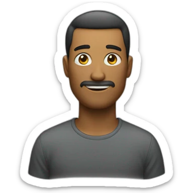 ✋ in iPhone sticker