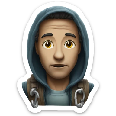 locked in alien  sticker