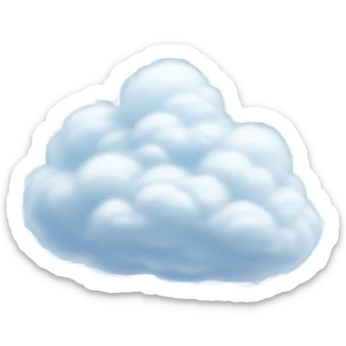 Cloud sticker
