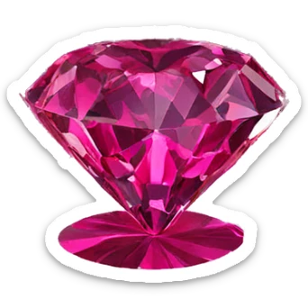 pink gem flower arrangement sticker