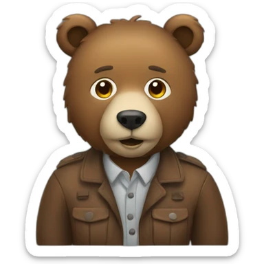 Bear Community Manager sticker