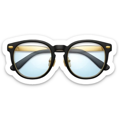 reading glasses sticker