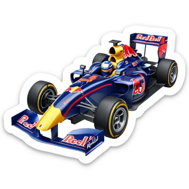 formula one redbull sticker