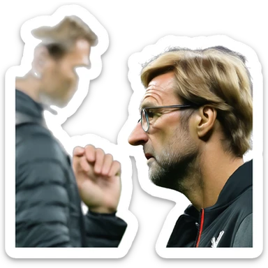 Jurgen Klopp facepalm emoji sticker