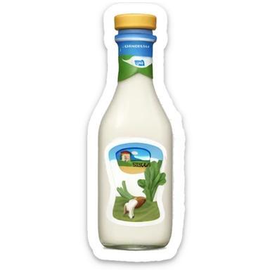 ranch dressing bottle sticker