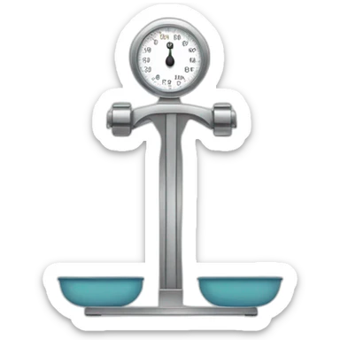bathroom weight scale sticker