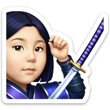 Mystic Samurai sticker