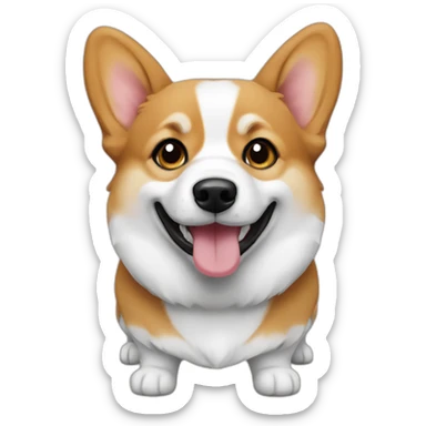 Welsh-corgie sticker